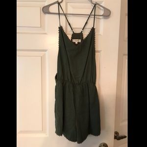 Green romper